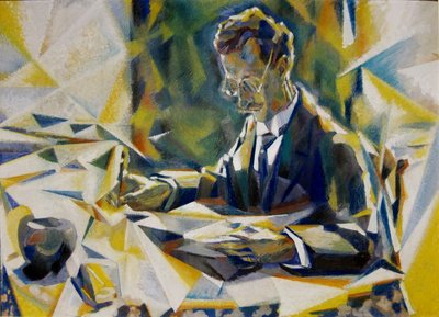Retrato do Barão Francis Delbeke de Jules Schmalzigaug